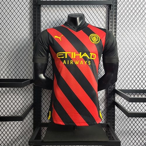 Camisa Versão Jogador Manchester City fora 21/22