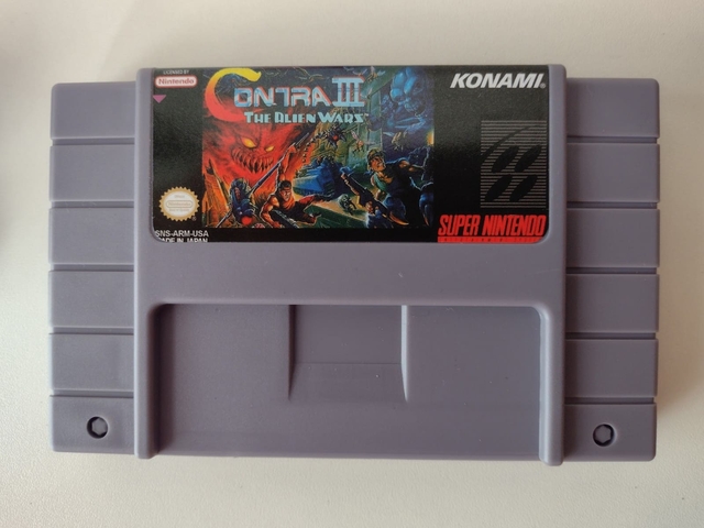 Contra 3 Super Nintendo Jogos