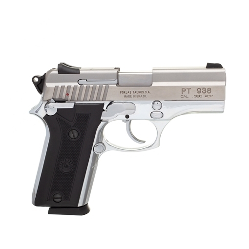 PISTOLA TAURUS PT938 .380ACP INOX FOSCO - SHOP DAS ARMAS