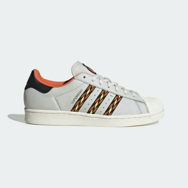 adidas superstar womens white and gold