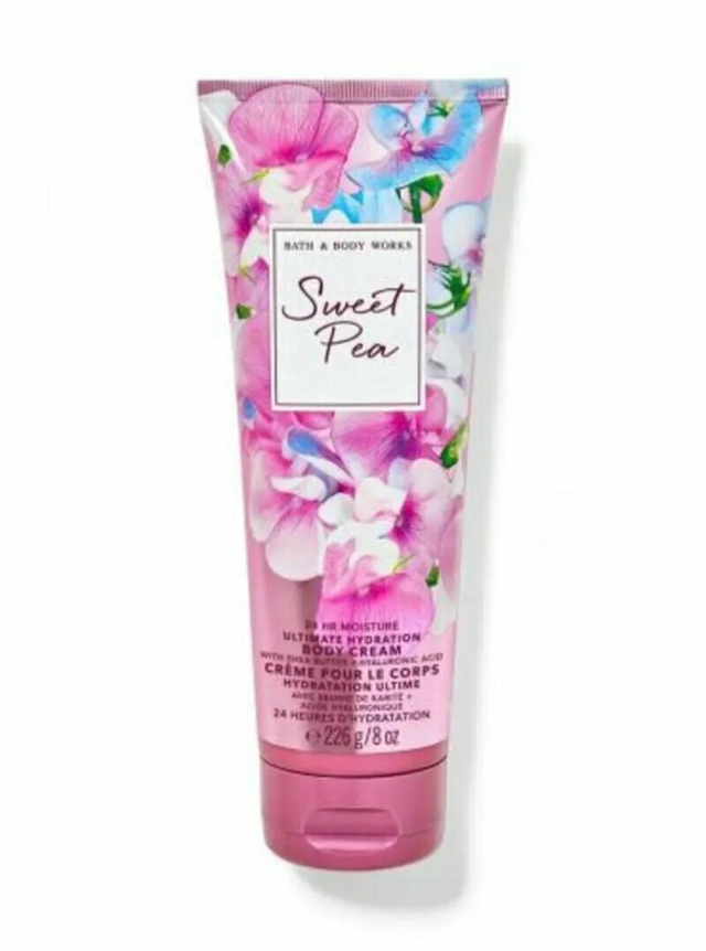 Bath And Body Works Sweet Pea Creme Ultra Hidratante 226g