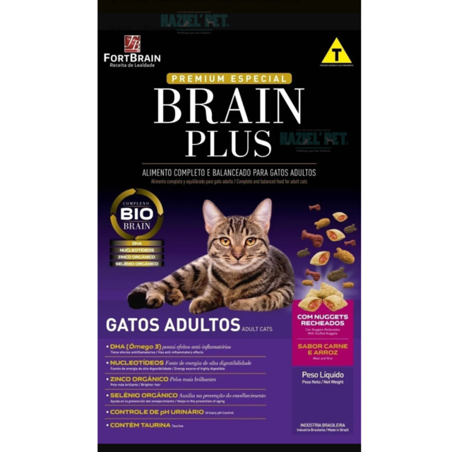 Ra O Brain Plus Gatos Adultos Kg