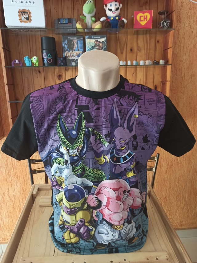 Camisa Camiseta Freeza Dragon Ball Z Super Envio Hoje 01