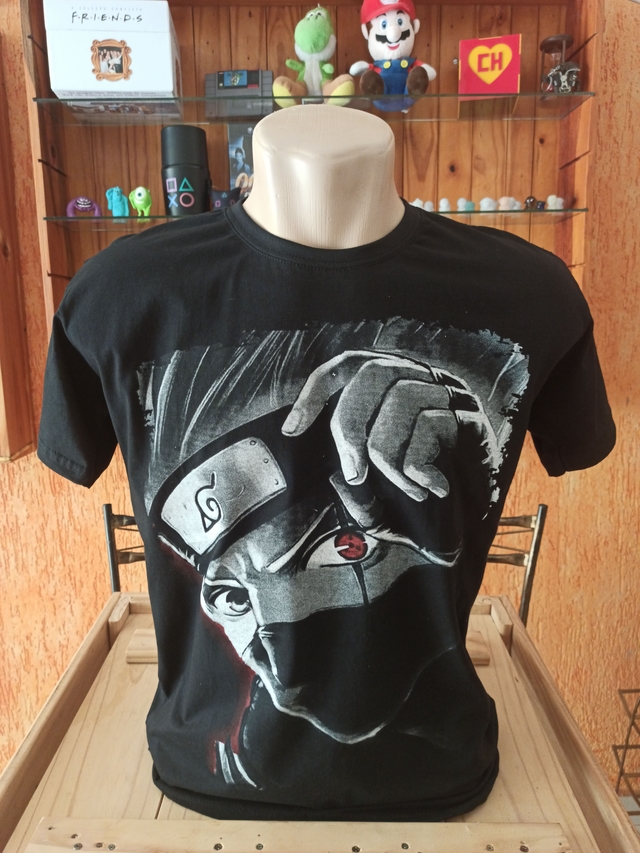 Camiseta Naruto Nuvem Akatsuki - Galvani Shop