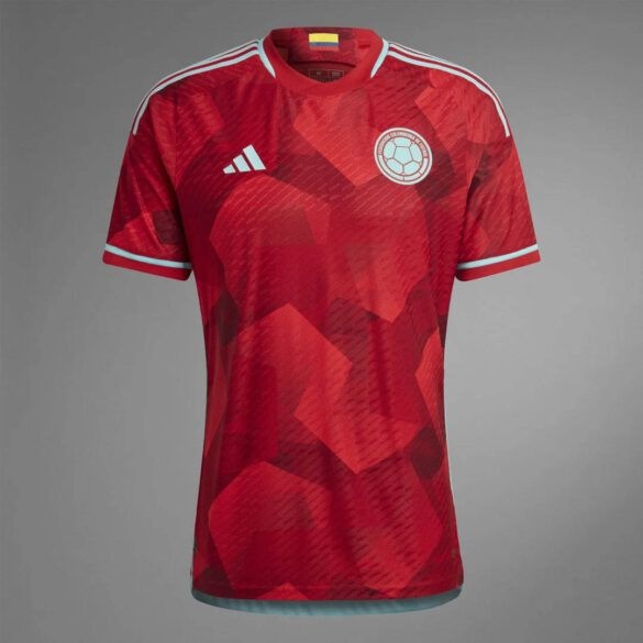 Camisa da Colômbia 2022/2023 Adidas Vermelha