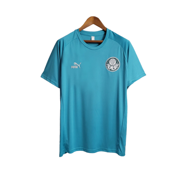 Camisa Palmeiras Treino 23 24 Torcedor Puma Masculina Verde