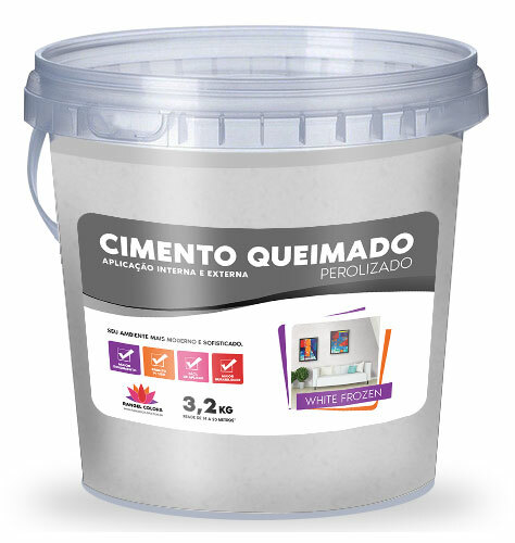 Cimento Queimado Perolizado Fendi - 1,6Kg - Cimento Queimado