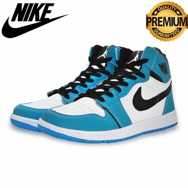 Tênis Nike Jordan - Azul Preto e Branco
