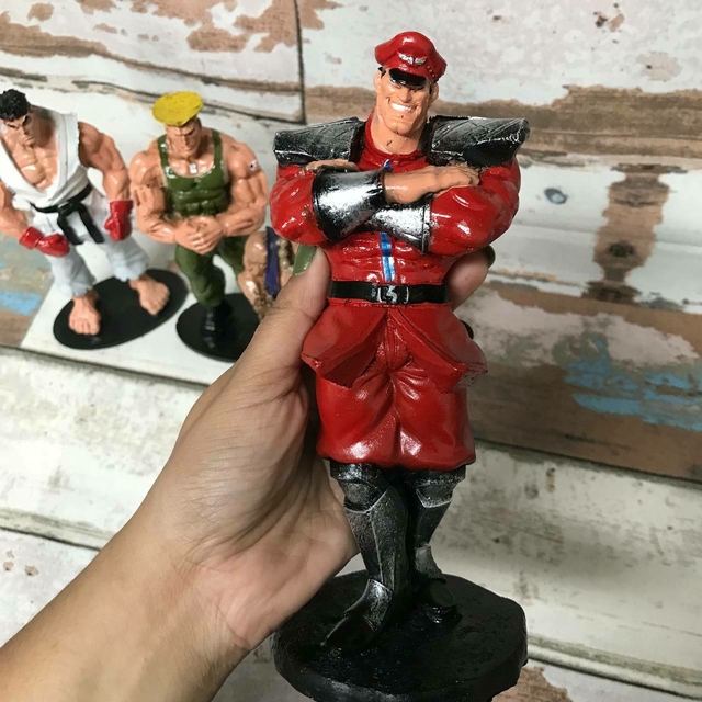 Guile Street Fighter Boneco Colecionável Resina