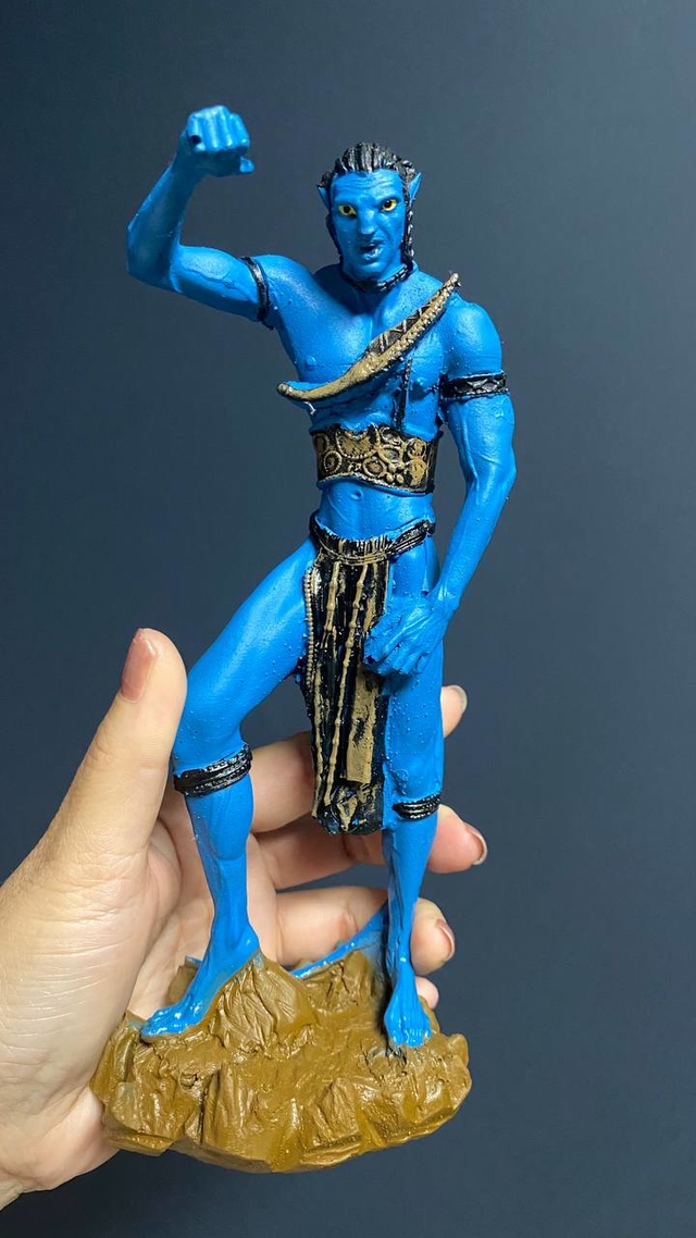 Shao Kahn Mortal Kombat Boneco Colecionável em Resina