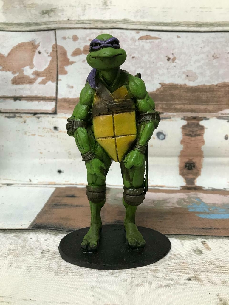 Donatello As Tartarugas Ninja Boneco Colecion Vel Em Resina