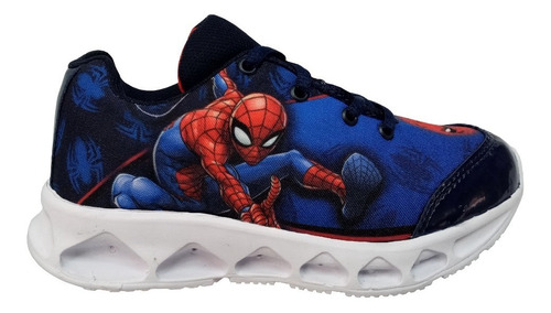 Marvel Zapatillas Spiderman Hombre Luces Original