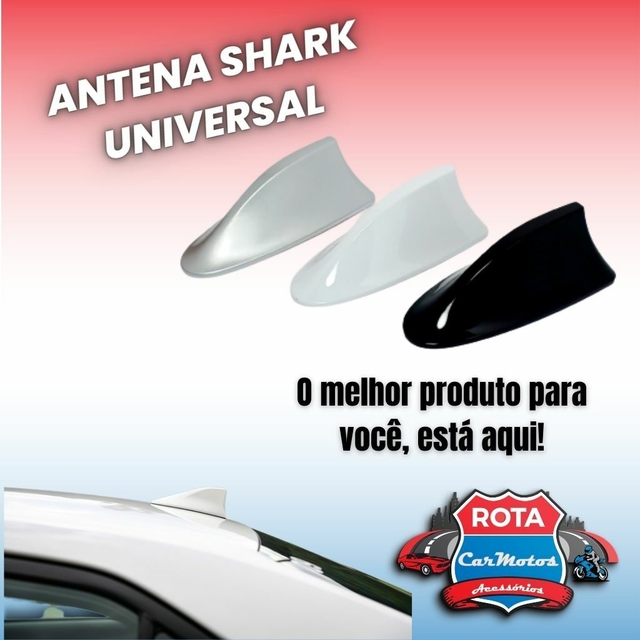 Antena SHARK Tubarão Modelo Universal