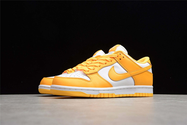 nike dunk laser yellow