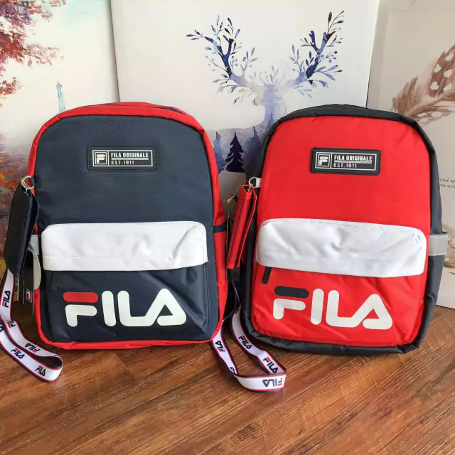Kaal Conclusie Aantrekkelijk zijn aantrekkelijk Discover the FILA Blue-Red Backpack