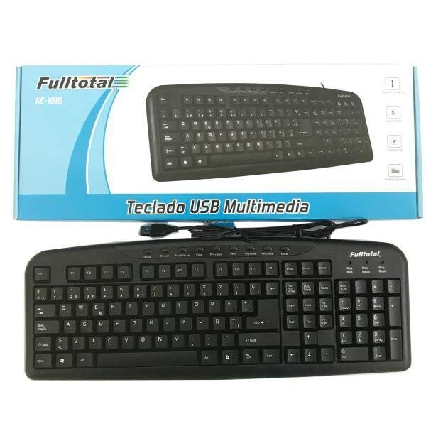 Teclado USB Multimedia Fulltotal