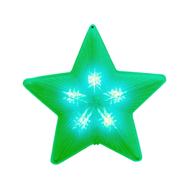 Estrela de Natal 70 Leds Pisca Pisca de Led Digital - Verde