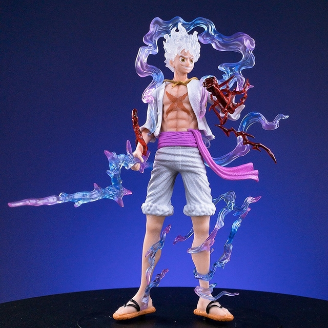 Estatueta 21cm One Piece Luffy Gear 5 - Mini Heroes