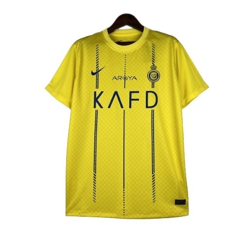 Camisa Al-Nassr FC Home 2023/2024 Amarela – Versão Jogador – KS