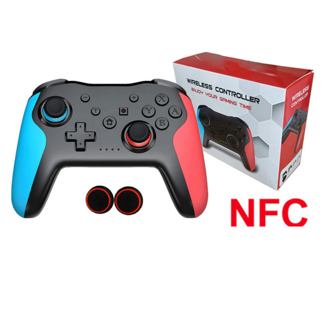 2PCS Bluetooth 2.4G Wireless Controller For Nintendo Switch Pro PC