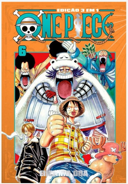 One Piece 3 em 1 - 03 - Eiichiro Oda - Português Capa Comum