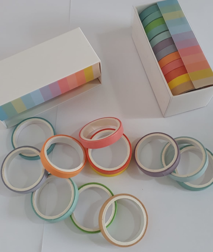 Washi Tape Arco íris