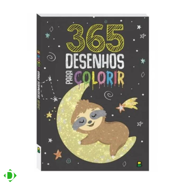 365 desenhos para colorir capa branca - Todo Livro