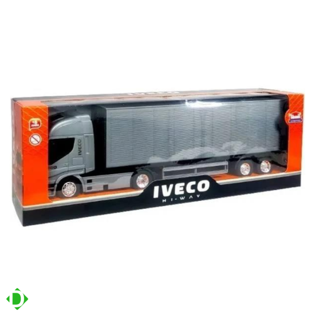 Caminhão Carreta Iveco Hi Way Baú - Usual Brinquedos