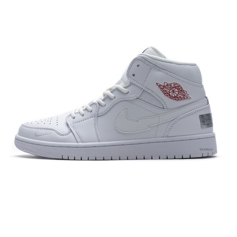 nike air jordan 1 white and grey