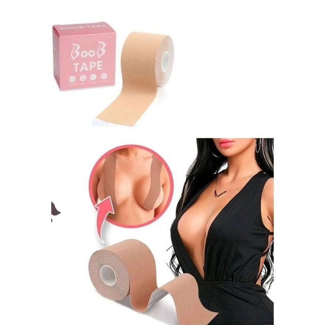 Sutiã Adesivo Levanta Peito Fita Boob Tape Qbela Manuela