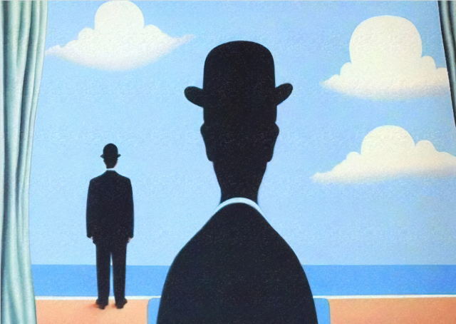 P Ster Surrealista Releitura Ren Magritte Tributo