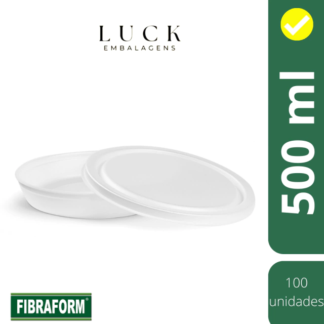 Marmita Isopor Fibraform Fm50 C100 Luck Embalagens 0119