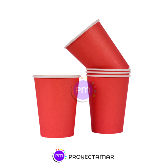 Vaso Polipapel Lisos Descartables Proyectamar