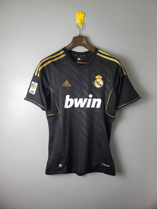 Camisa Real Madrid Retrô 2012 Preta Adidas