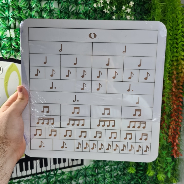 Jogo de Tabuleiro Figuras Musicais