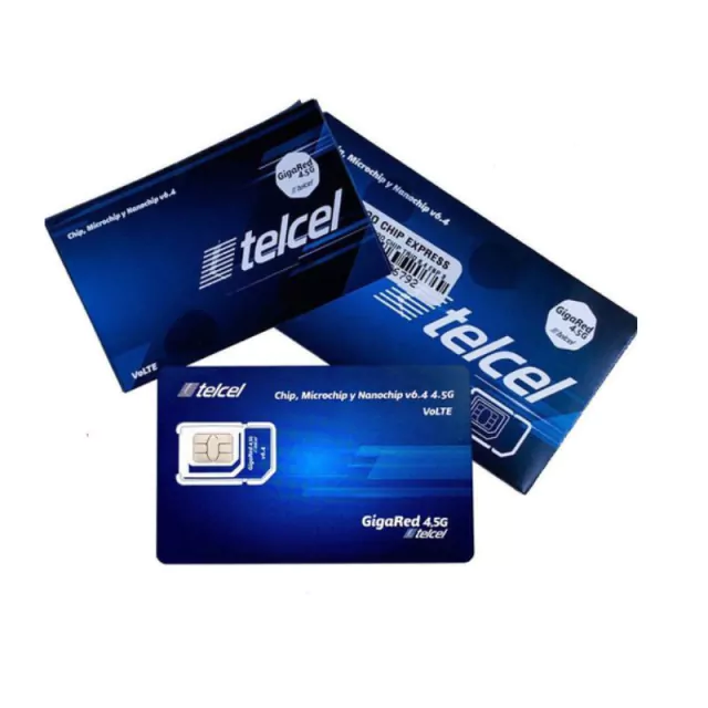 Venta De Chips Telcel Sim Nuevo Lada 55 Edo Mex Cdmx