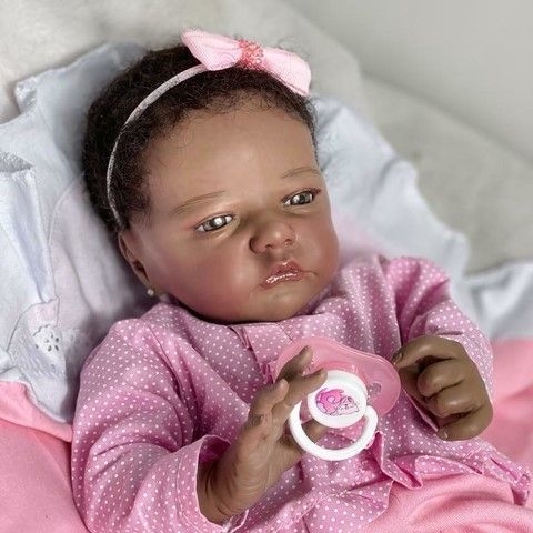Bebê Reborn Aticus Negra
