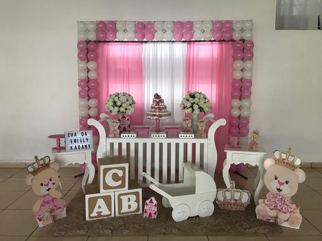 Aluguel Decoração Chá Revelação - Decodressa loja