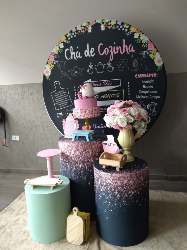 Aluguel Decoração Chá Revelação - Decodressa loja