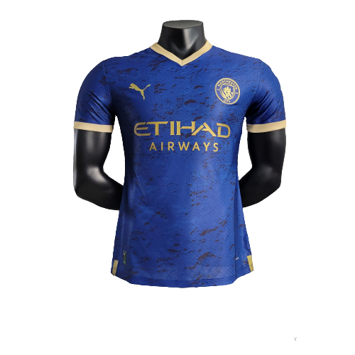 Camisa Manchester City Home 22/23 Jogador Puma Masculina - Azul