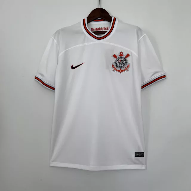 Camisa Corinthians Home I 23/24 Nike Branco, 40% OFF