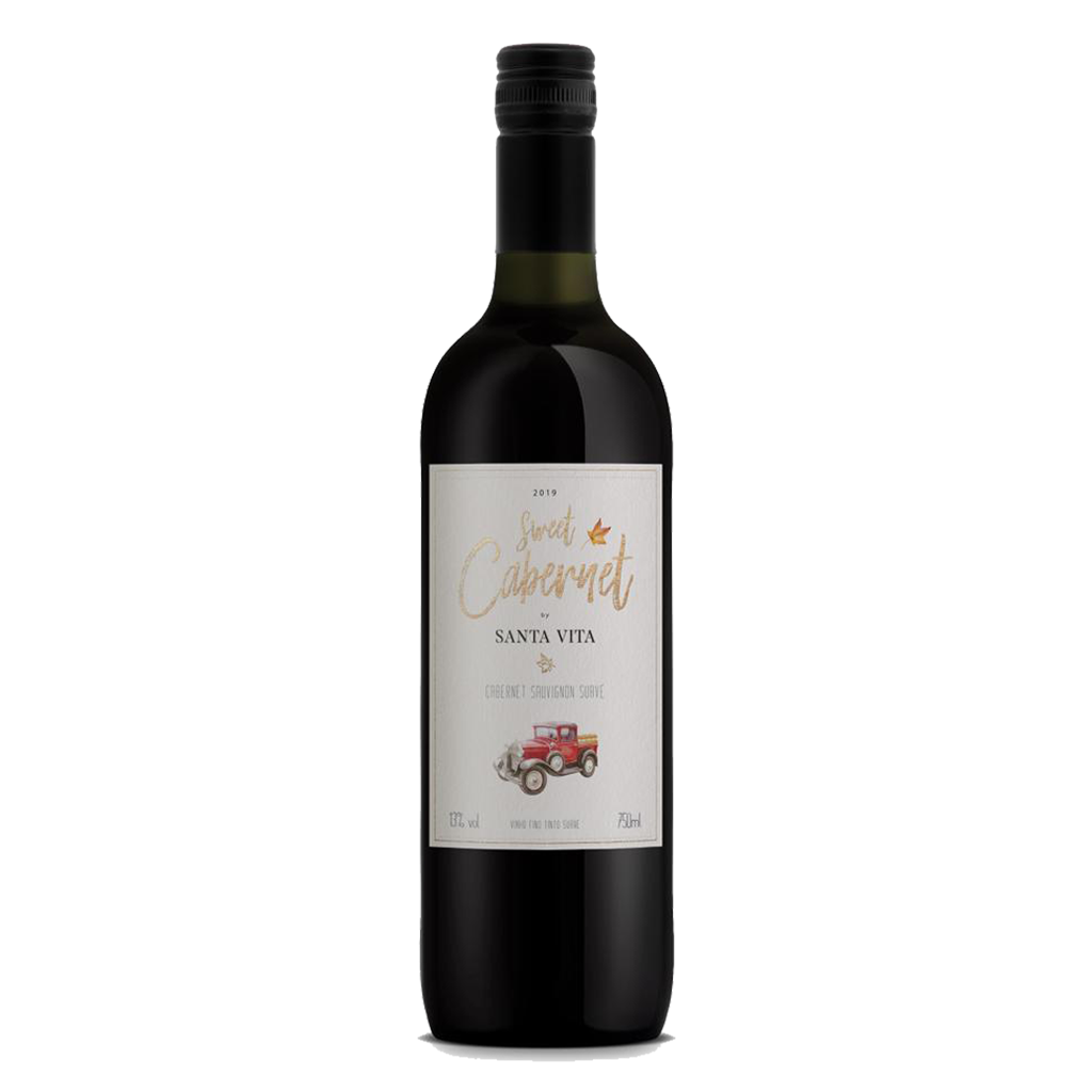 Vinho Fino Tinto Cabernet Sweet Santa Vita Ml