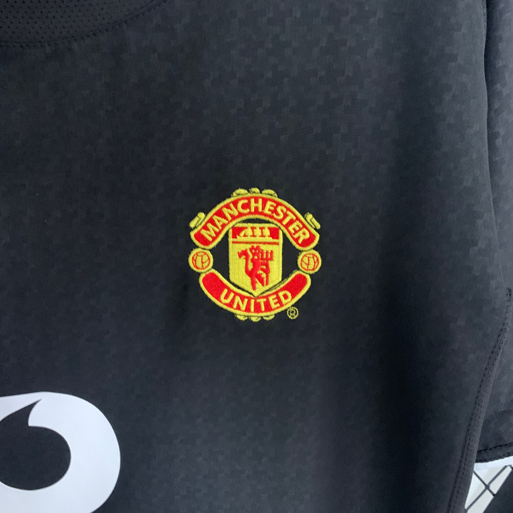 Camisa Manchester United Away Retr Preta Nike