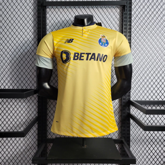 Camisa Fc Porto Away Jogador New Balance Masculina Amarela