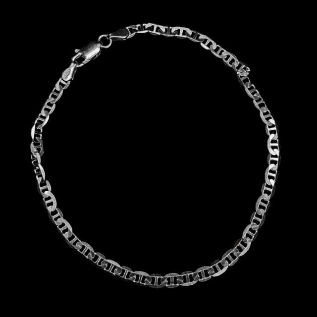 Pulseira Piastrine prata 925