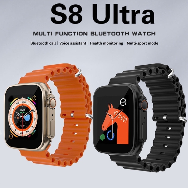 Relógio Inteligente Smartwatch S8/ Coloca foto na Tela/ Aplicativo HryFi