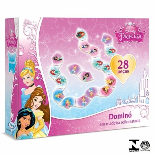 Jogo Dominó Disney Princesas