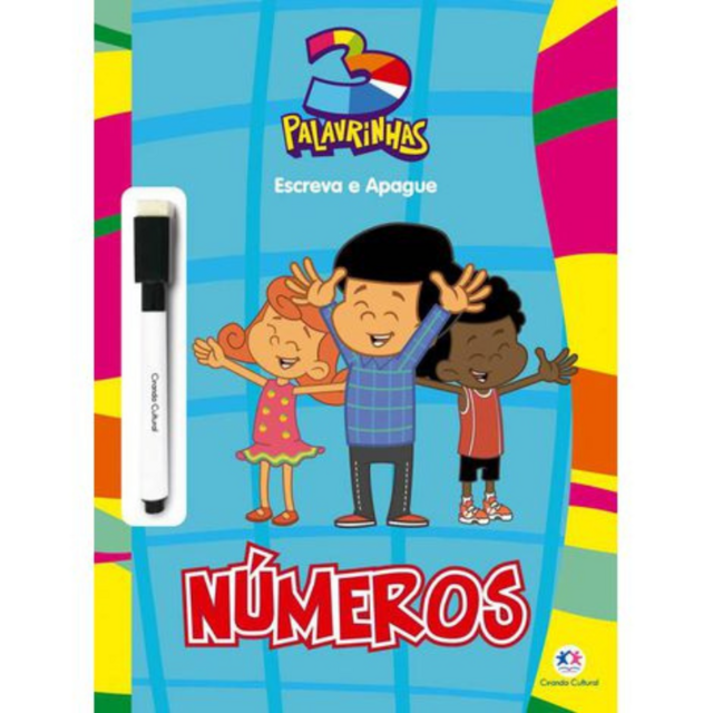 Livro Infantil com Jogos - 3 Palavrinhas