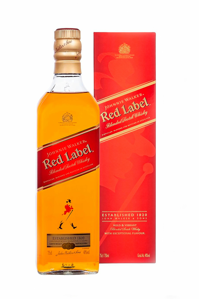 Whisky Johnnie Walker Red Label 750ml Super Adega