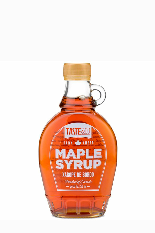 Xarope de Bordo Maple Syrup 250ml - Taste&co - Xarope de Bordo